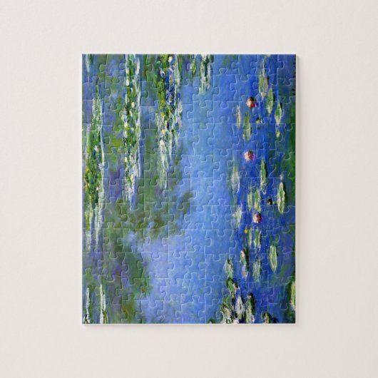 Wasser-Lilien durch Claude Monet Puzzle (Vertikal)