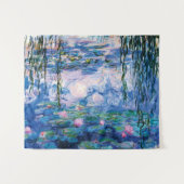 Wasser-Lilien durch Claude Monet Wandteppich (Vorderseite (Horizontal))