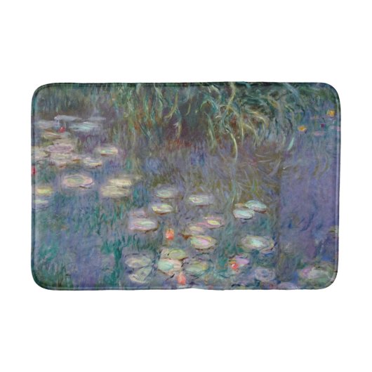Wasser-Lilien durch Monet Badematte (Vorderseite)