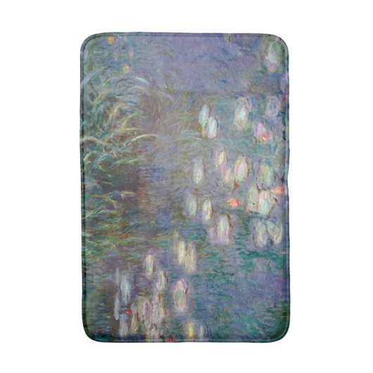 Wasser-Lilien durch Monet Badematte (Vorderseite Vertikal)