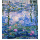 Wasser-Lilien Duschvorhang (Vorderseite)