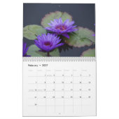 Wasser-Lilien-Kalender Kalender (Feb 2027)