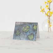 Wasser-Lilien Karte (Gelbe Blume)