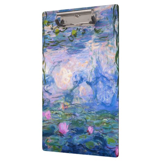 Wasser-Lilien Klemmbrett (Links)