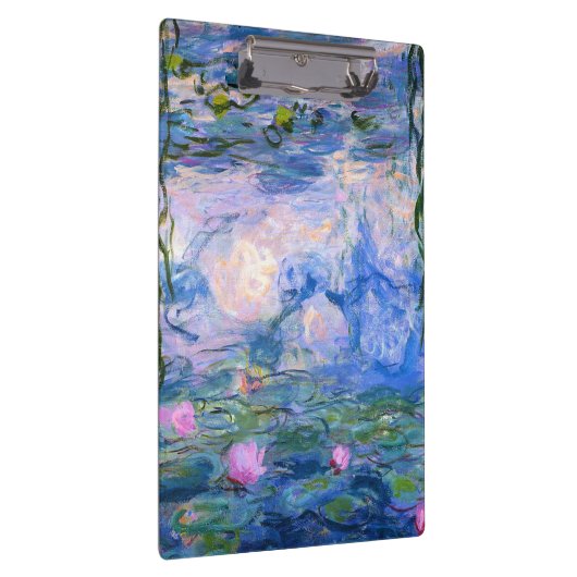 Wasser-Lilien Klemmbrett (Rechts)