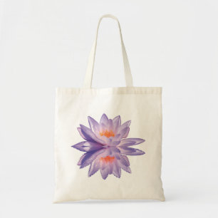 Wasser-Lilien-Reflexions-Taschen-Tasche Tragetasche
