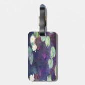 Wasser-Lilien, Rosa, Claude 1897-99 Monet cool, Gepäckanhänger (Rückseite vertikal)