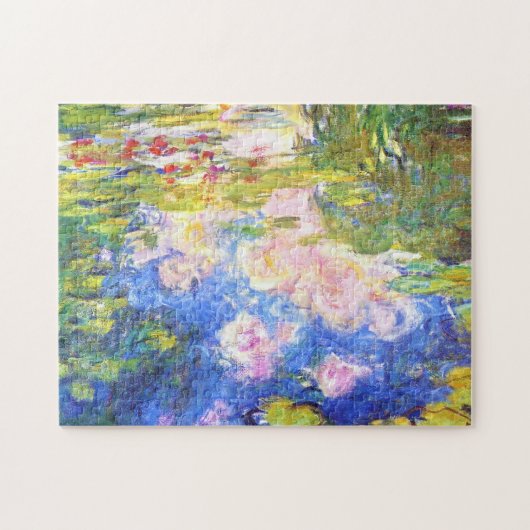 Wasser-Lilien-Teich Claude Monet Puzzle (Horizontal)