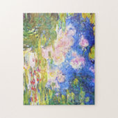 Wasser-Lilien-Teich Claude Monet Puzzle (Vertikal)