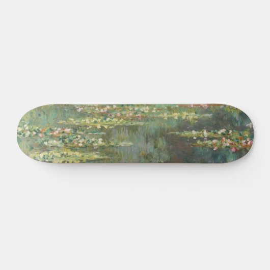 Wasser-Lilien-Teich Claude Monet Skateboard (Horizontal)