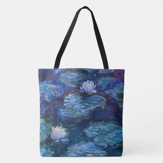 Wasser-Lilien-Teich im Blau durch Claude Tasche (Vorderseite)