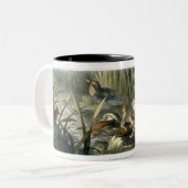 Wasser-Lilien und Wasser-Feen, Illustration von Zweifarbige Tasse (Vorderseite Links)