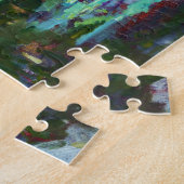 Wasser-Lilien, untergehende Sonne Claude Monet Puzzle (Seite)