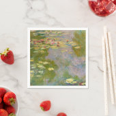WASSER-LILIEN von Claude Monet Serviette (Beispiel)