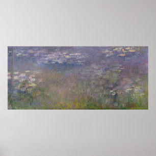 Wasser-LilienAgapanthus Claude Monets Poster