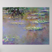 Wasser Lilies Impressionismus Poster (Vorne)