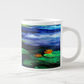 Wasser-LilieSomnolence 2010 Jumbo-Tasse (Rechts)