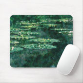 WASSER LILILIT IN GRÜNEN POND VON Claude Monet Mousepad (Mit Mouse)
