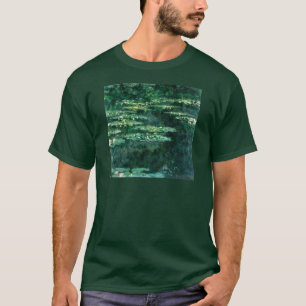 WASSER LILILIT IN GRÜNEN POND VON Claude Monet T-Shirt