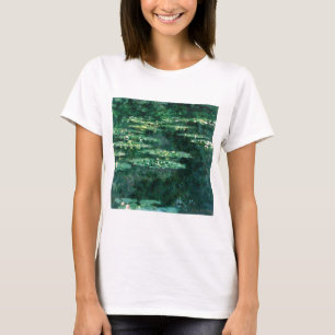 WASSER LILILIT IN GRÜNEN POND VON Claude Monet T-Shirt