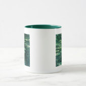 WASSER LILILIT IN GRÜNEN POND VON Claude Monet Tasse (Zentrum)