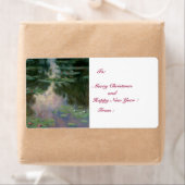 WASSER LILILIT IN PINK GREEN POND VON Claude Monet (Insitu)