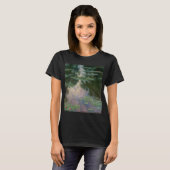 WASSER LILILIT IN PINK GREEN POND VON Claude Monet T-Shirt (Vorne ganz)