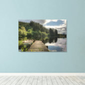 Wasser | Loch Ard Trossachs National Park Leinwanddruck (Insitu (Holzboden))