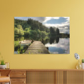 Wasser | Loch Ard Trossachs National Park Leinwanddruck (Insitu (Wohnzimmer))