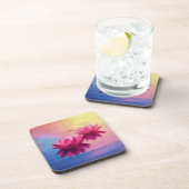 Wasser Lotus Getränkeuntersetzer (Rechte Seite)