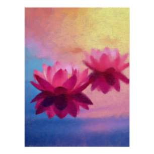Wasser Lotus Poster