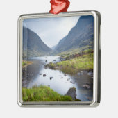 Wasser | Lücke von Dunloe Landkreis Kerry Irland Ornament Aus Metall (Links)