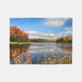 Wasser | Mabel Lake Canada Fleecedecke (Vorderseite (Horizontal))