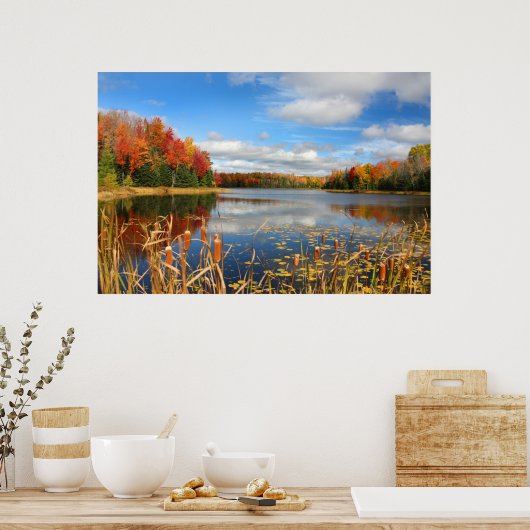 Wasser | Mabel Lake Canada Poster (Küche)