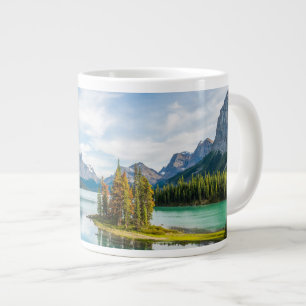 Wasser Maligne Lake, Jasper National Park, Kanad Jumbo-Tasse