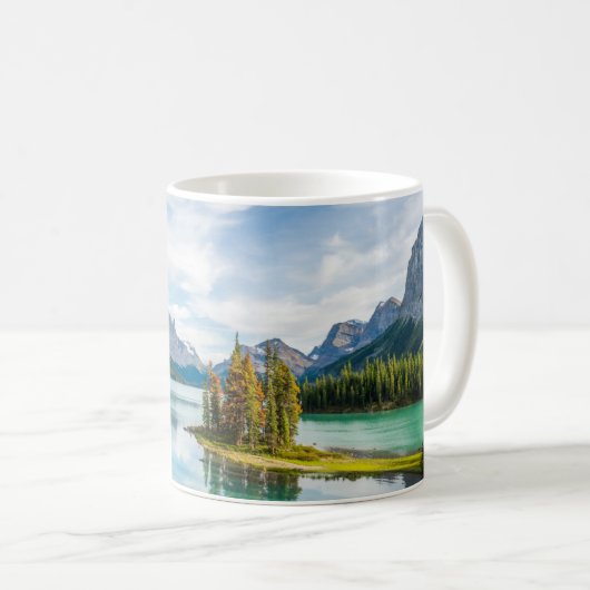 Wasser | Maligne Lake, Jasper National Park, Kanad Kaffeetasse (VorderseiteRechts)