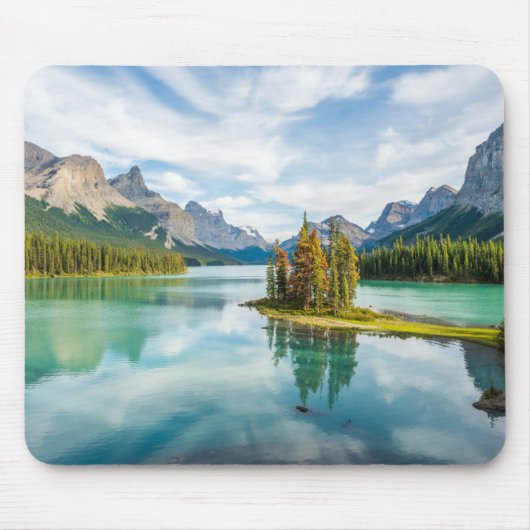 Wasser | Maligne Lake, Jasper National Park, Kanad Mousepad (Vorne)