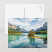 Wasser | Maligne Lake, Jasper National Park, Kanad Postkarte (Vorne/Hinten)