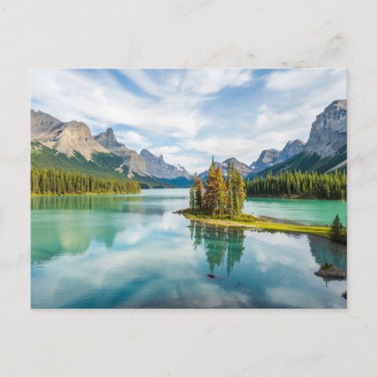 Wasser | Maligne Lake, Jasper National Park, Kanad Postkarte (Vorderseite)