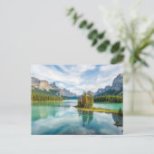 Wasser | Maligne Lake, Jasper National Park, Kanad Postkarte (Stehend Vorderseite)