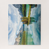 Wasser | Maligne Lake, Jasper National Park, Kanad Puzzle (Vertikal)