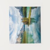 Wasser | Maligne Lake, Jasper National Park, Kanad Wandteppich (Vorderseite)