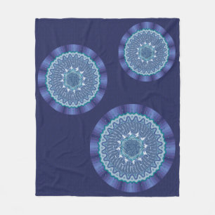 Wasser-Mandala-Fleece-Decke Fleecedecke