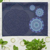 Wasser Mandala Handtuch (Gefaltet)