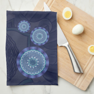 Wasser Mandala Handtuch