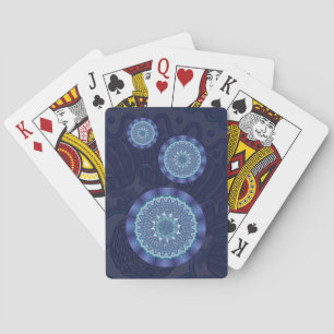 Wasser-Mandala-klassische Spielkarten
