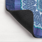 Wasser-Mandala Mousepad (Ecke)