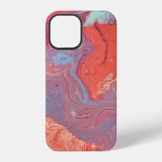 Wasser-Marbellierfarbe iPhone 12 Hülle
