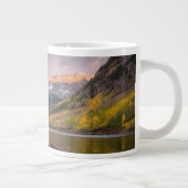 Wasser | Maroon Bells Colorado Jumbo-Tasse (Rechts)