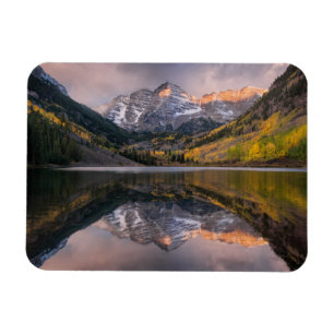 Wasser   Maroon Bells Colorado Magnet